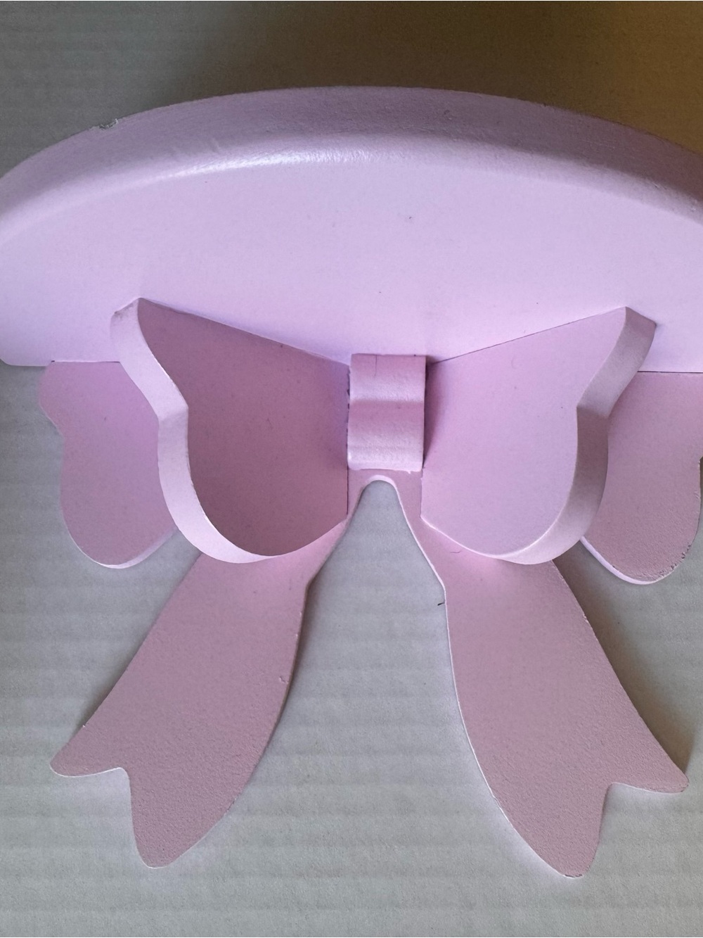 Kids Pink Decorative Bow Wall Hook - Brand Unspecified